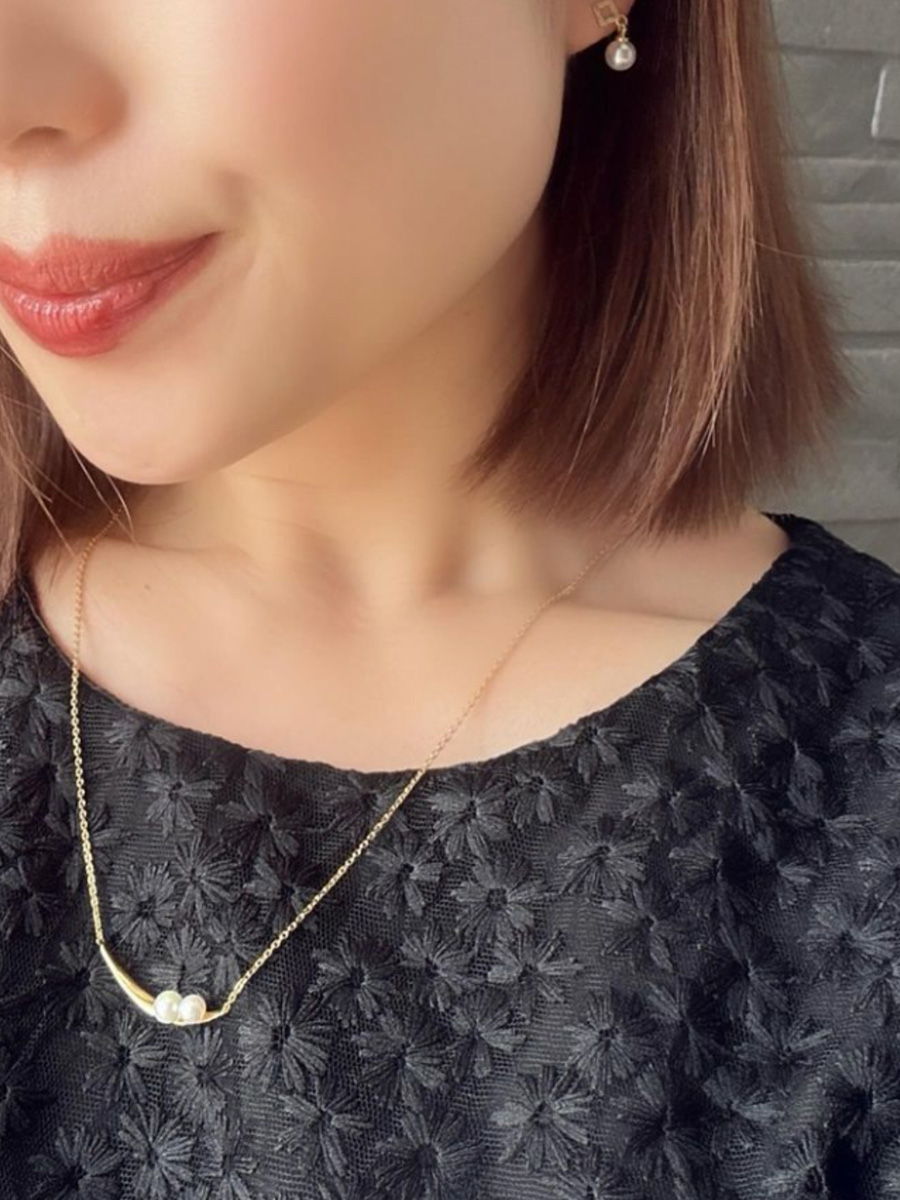 【ｈ＆ｄジュエリー】Moon × Pearl｜スタイリング・コーディネート