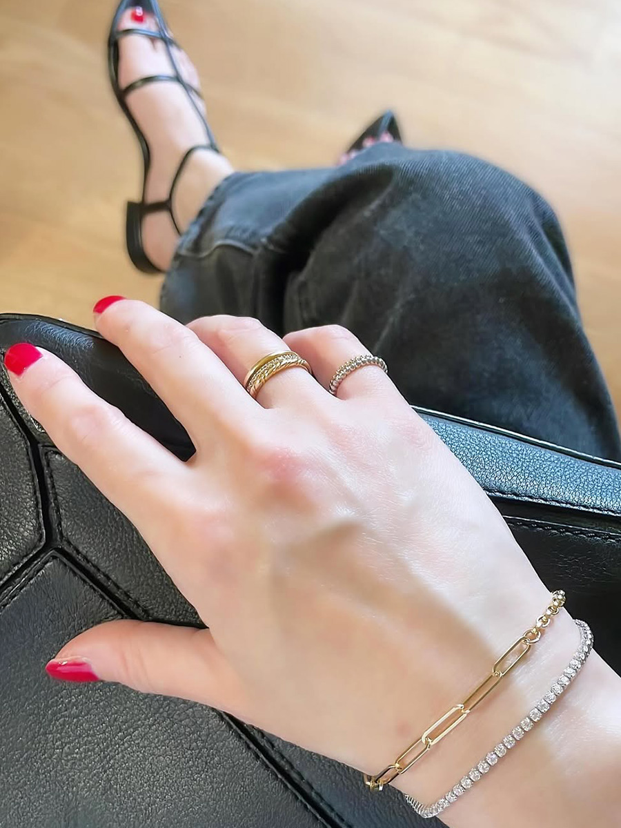 h&dジュエリー Bracelet Layered 高見えスタイリングコーデ