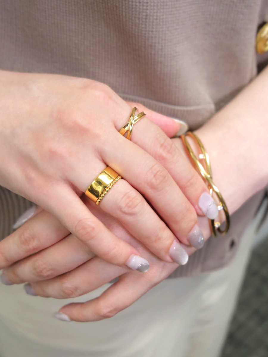 【ｈ＆ｄジュエリー】Gold Color Coordinate｜スタイリング・コーディネート