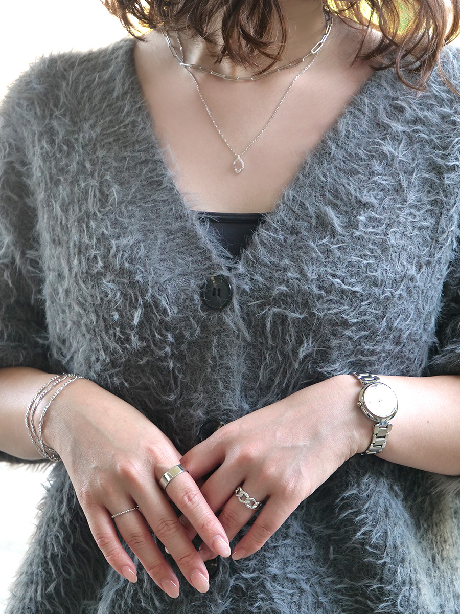 【ｈ＆ｄジュエリー】Silver Layered｜スタイリング・コーディネート