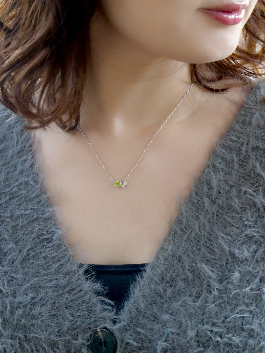 【ｈ＆ｄジュエリー】Peridot Green｜スタイリング・コーディネート