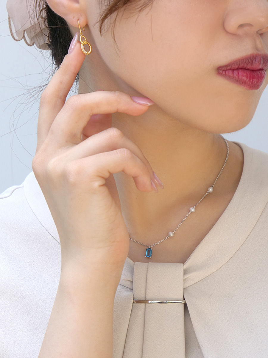 【ｈ＆ｄジュエリー】Blue Feminine｜スタイリング・コーディネート