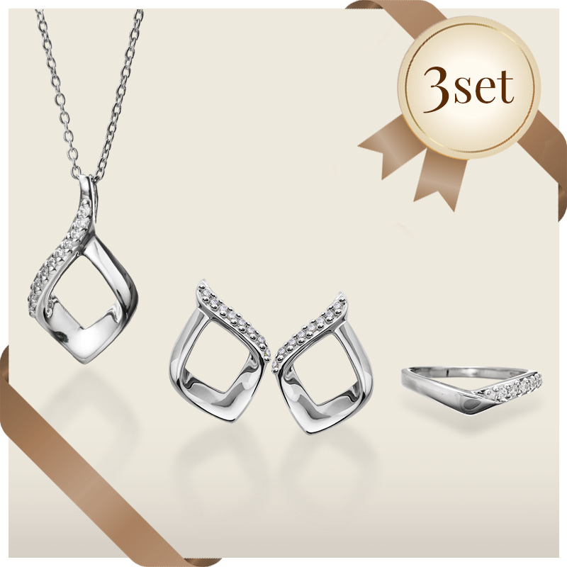 h&dジュエリー 025 Autumn Special Set COOL C 3点セット 着用ジュエリー