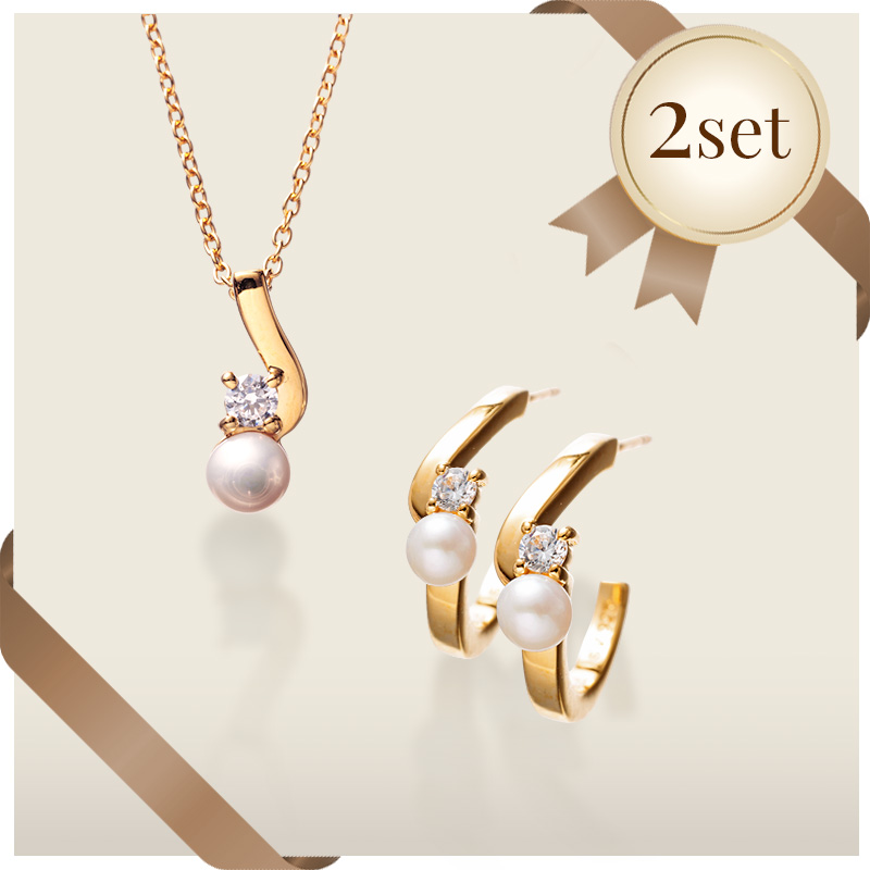 ｈ＆ｄジュエリー 2025 Autumn Special Set SWEET F 2点セット 着用ジュエリー