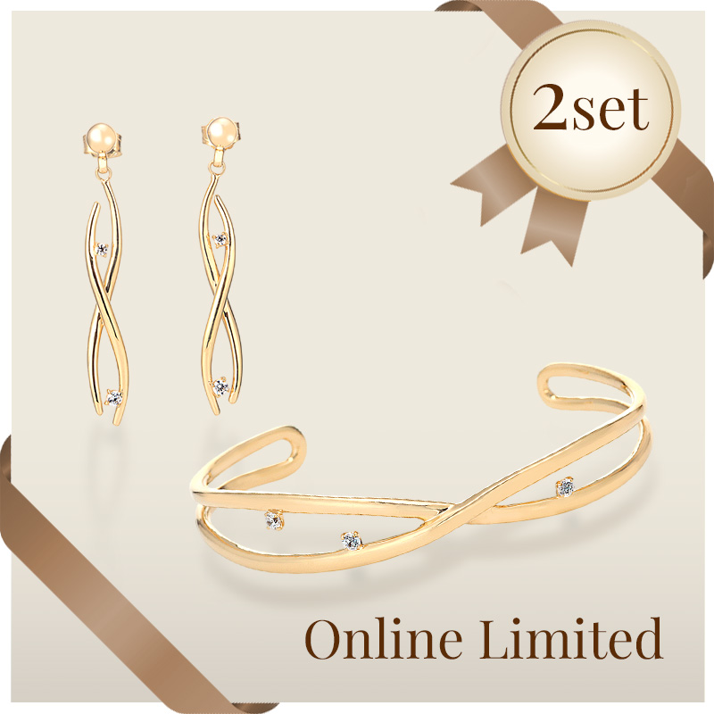 ｈ＆ｄジュエリー  Autumn Special Set SWEET K 2点セット 着用ジュエリー